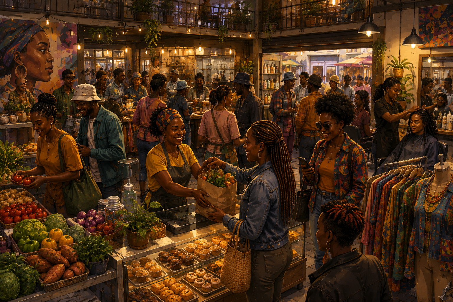 Local businesses and customers using Zama