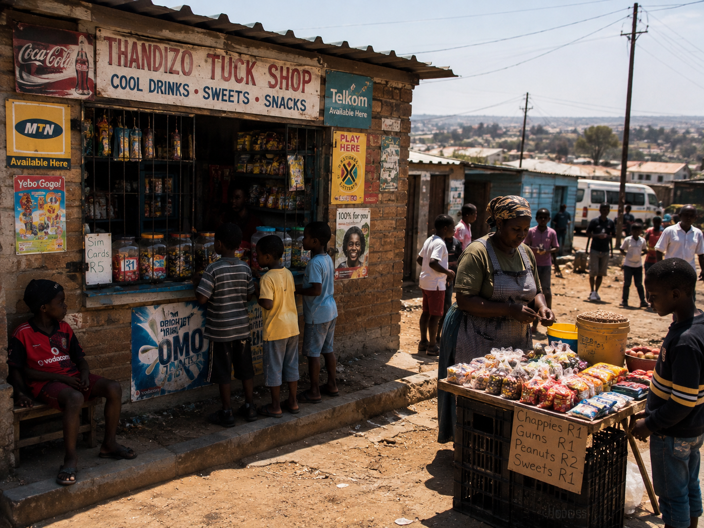 Township entrepreneurs and local businesses across South Africa